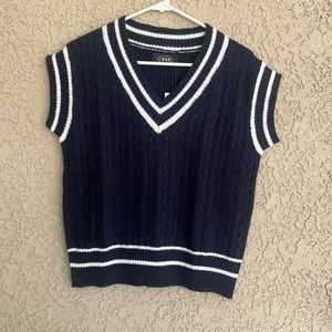 CIDER KNIT PULLOVER VEST!!!